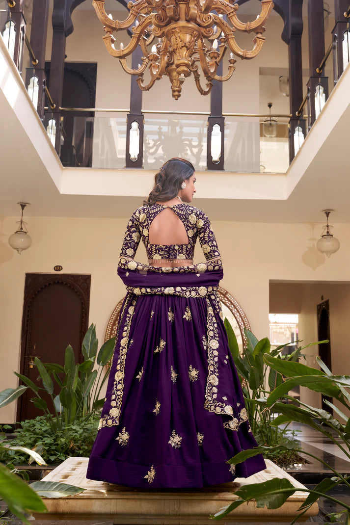 OCCATION SPECIAL LEHENGA CHOLI WITH DUPATTA (WD172)