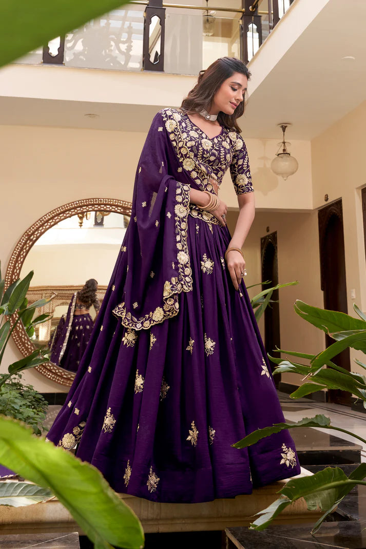 OCCATION SPECIAL LEHENGA CHOLI WITH DUPATTA (WD172)