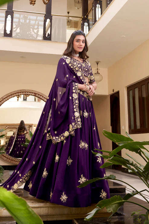 OCCATION SPECIAL LEHENGA CHOLI WITH DUPATTA (WD172)
