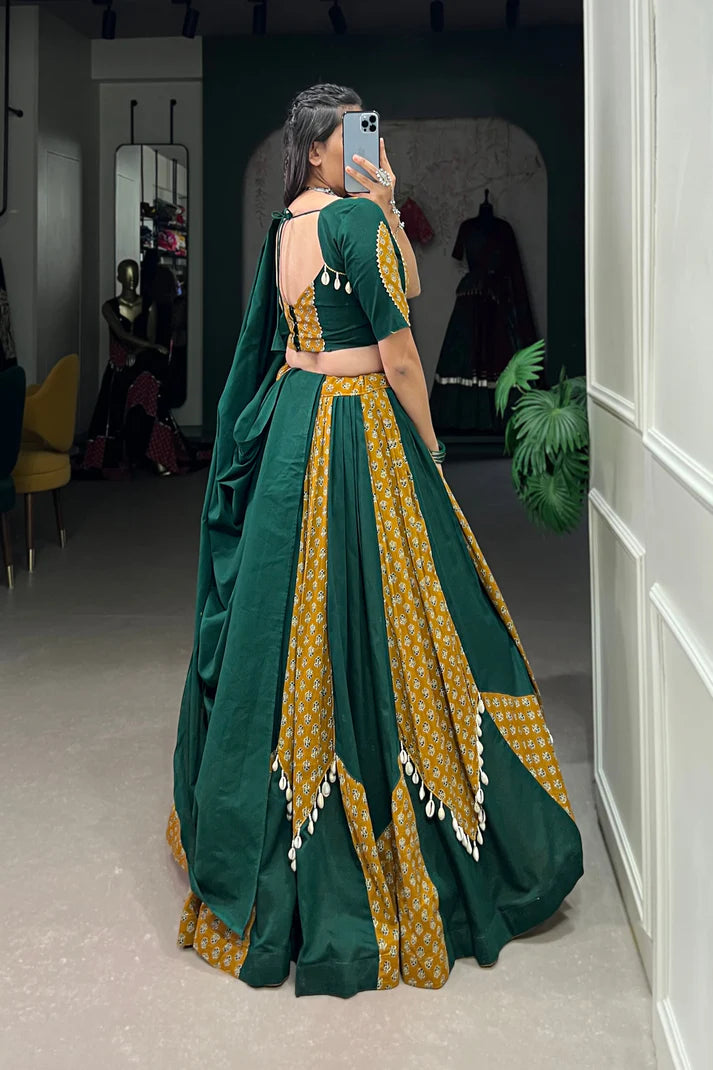 PREMIUM PURE COTTON LEHENGA CHOLI(WD153)