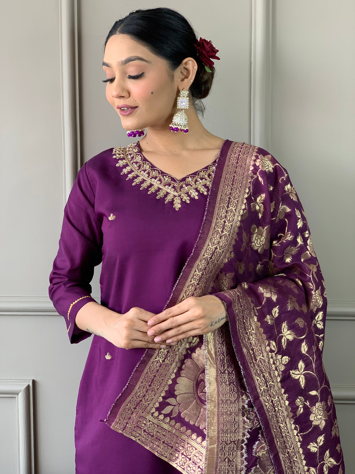 Our Exclusive Collection is here, to add a touch of tradition to your wardrobe(NFRD478)