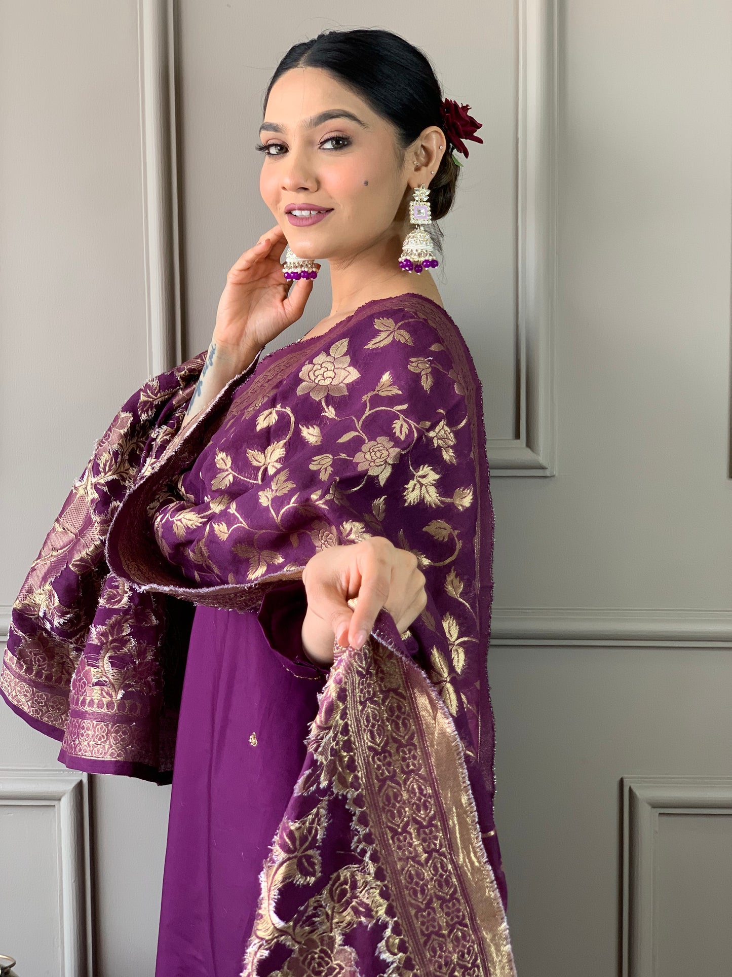 Our Exclusive Collection is here, to add a touch of tradition to your wardrobe(NFRD478)
