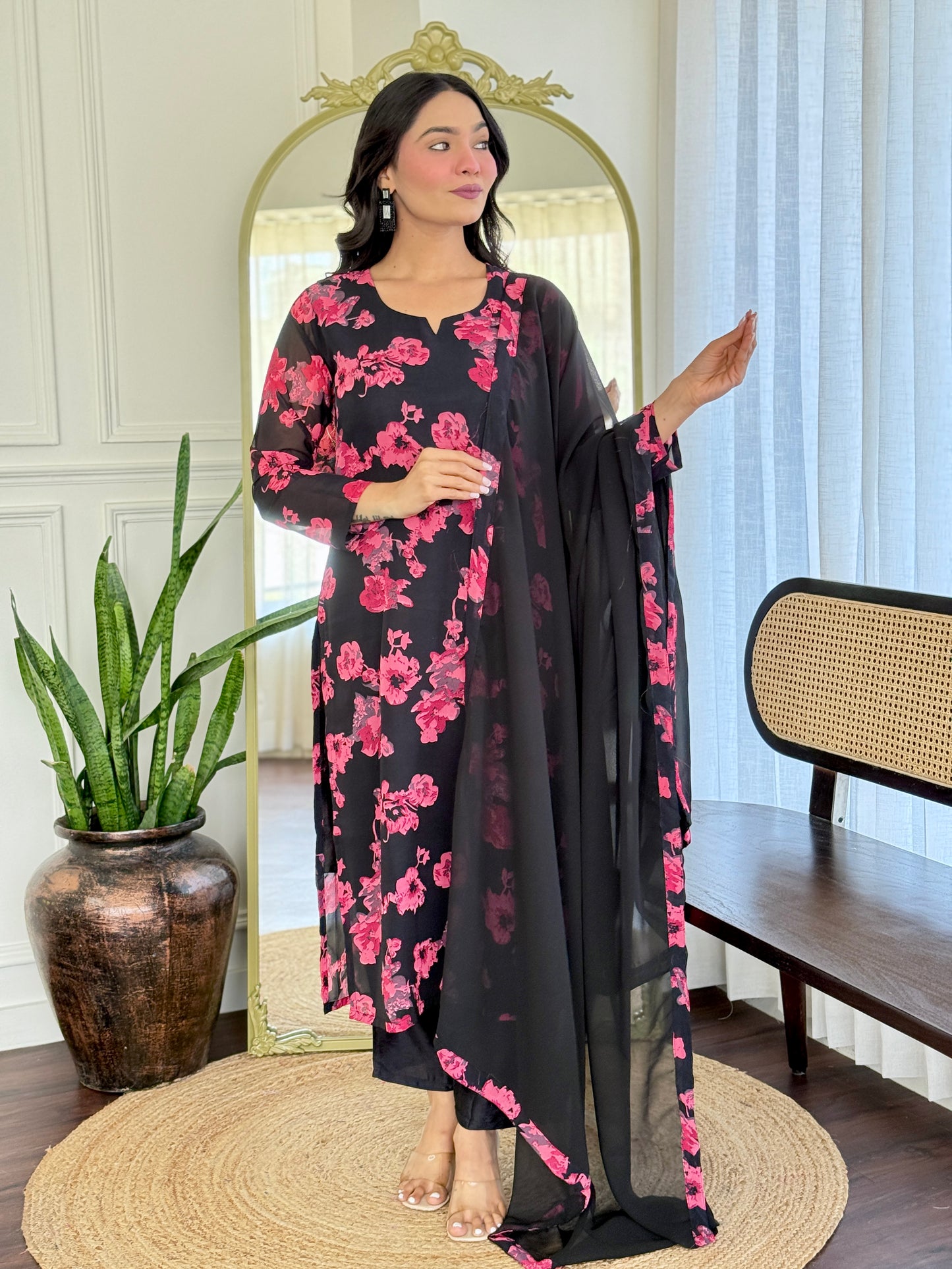 Simple yet elegant This is how we describe our latest launched dresse (NFRD555)