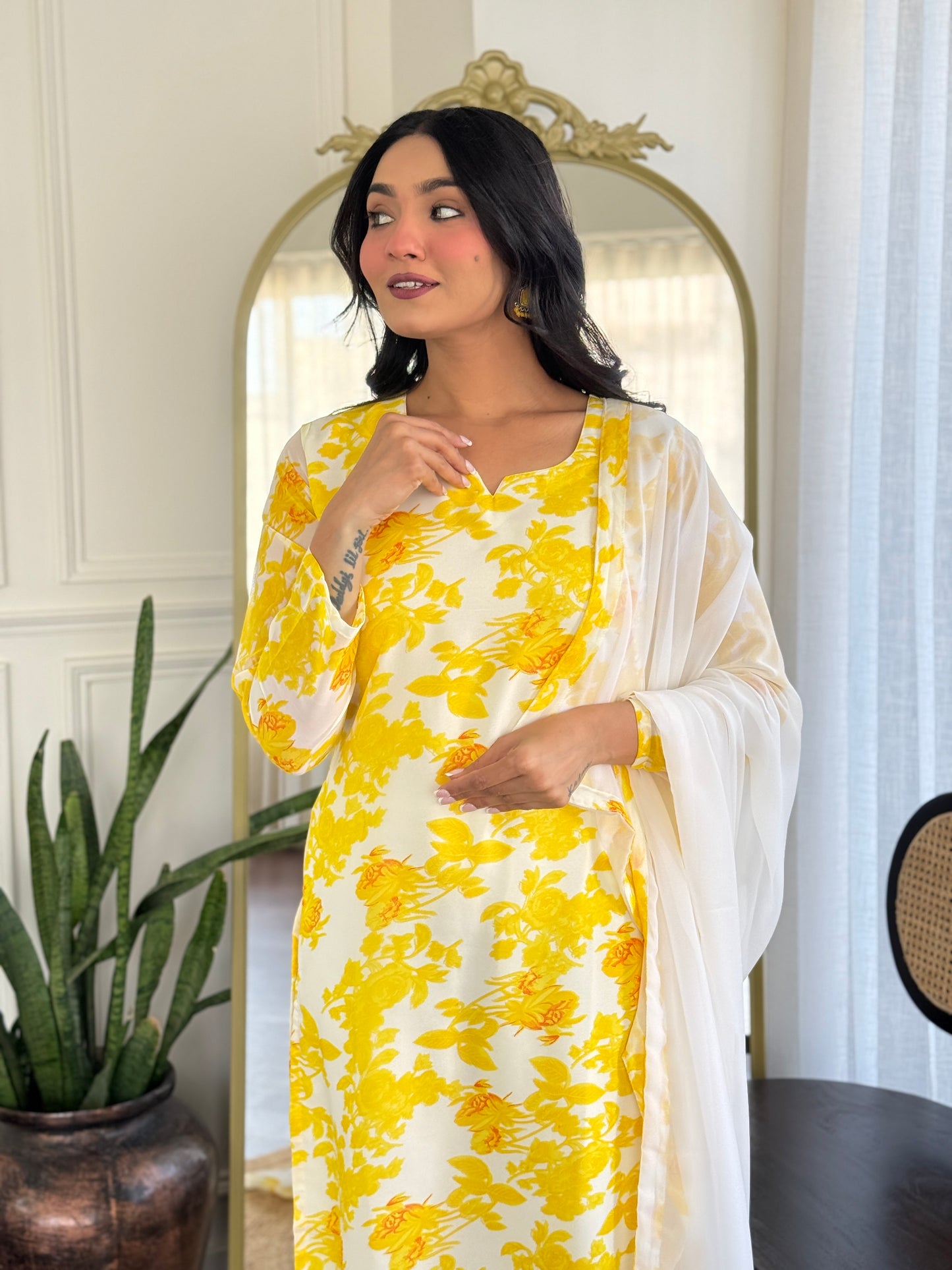 Simple yet elegant This is how we describe our latest launched dresse (NFRD558)