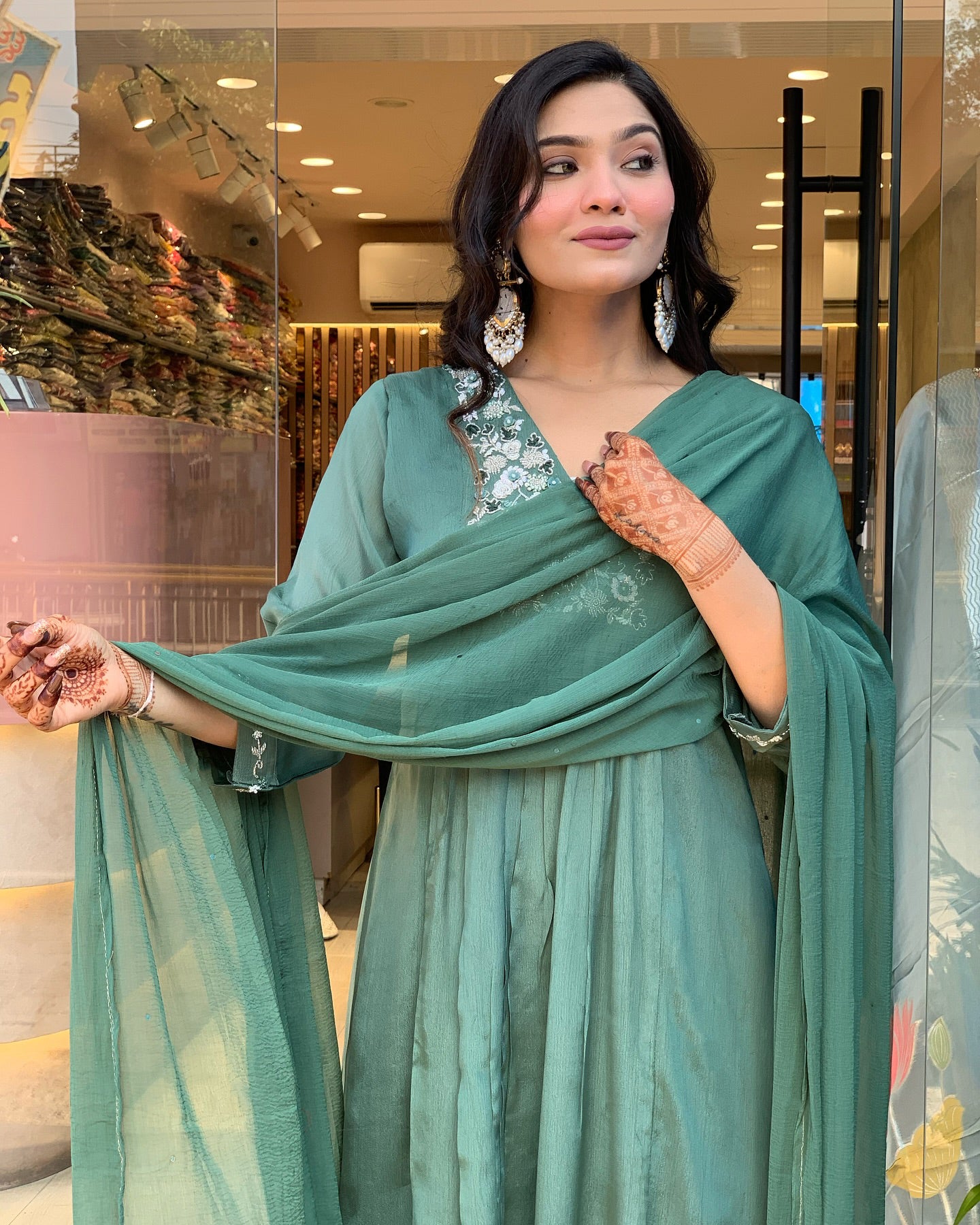 Simple yet elegant This is how we describe our latest launched dresse (NFRD561)