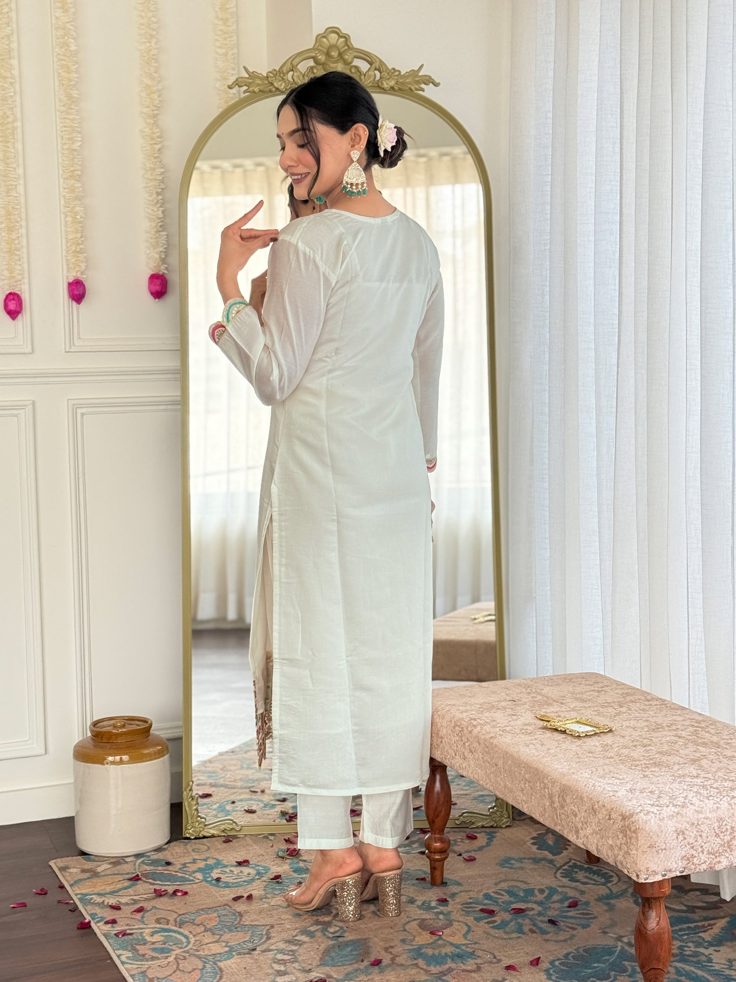 Simple yet elegant This is how we describe our latest launched dresse (NFRD562)
