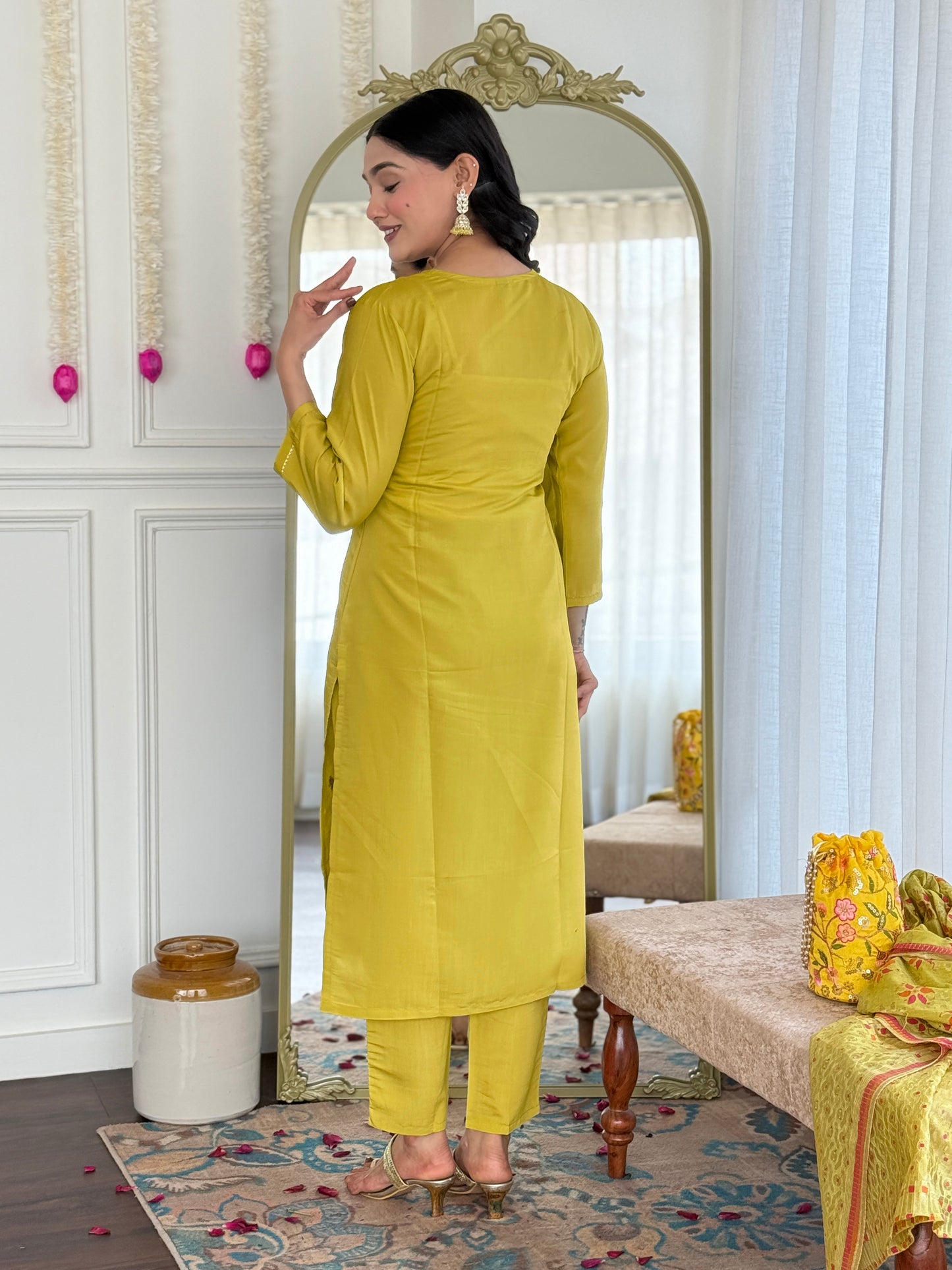 Simple yet elegant This is how we describe our latest launched dresse (NFRD565)