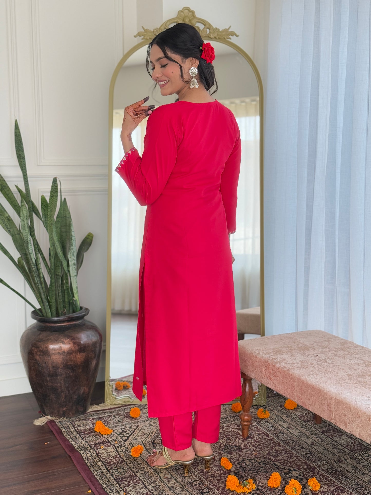 Simple yet elegant This is how we describe our latest launched dresse (NFRD567)
