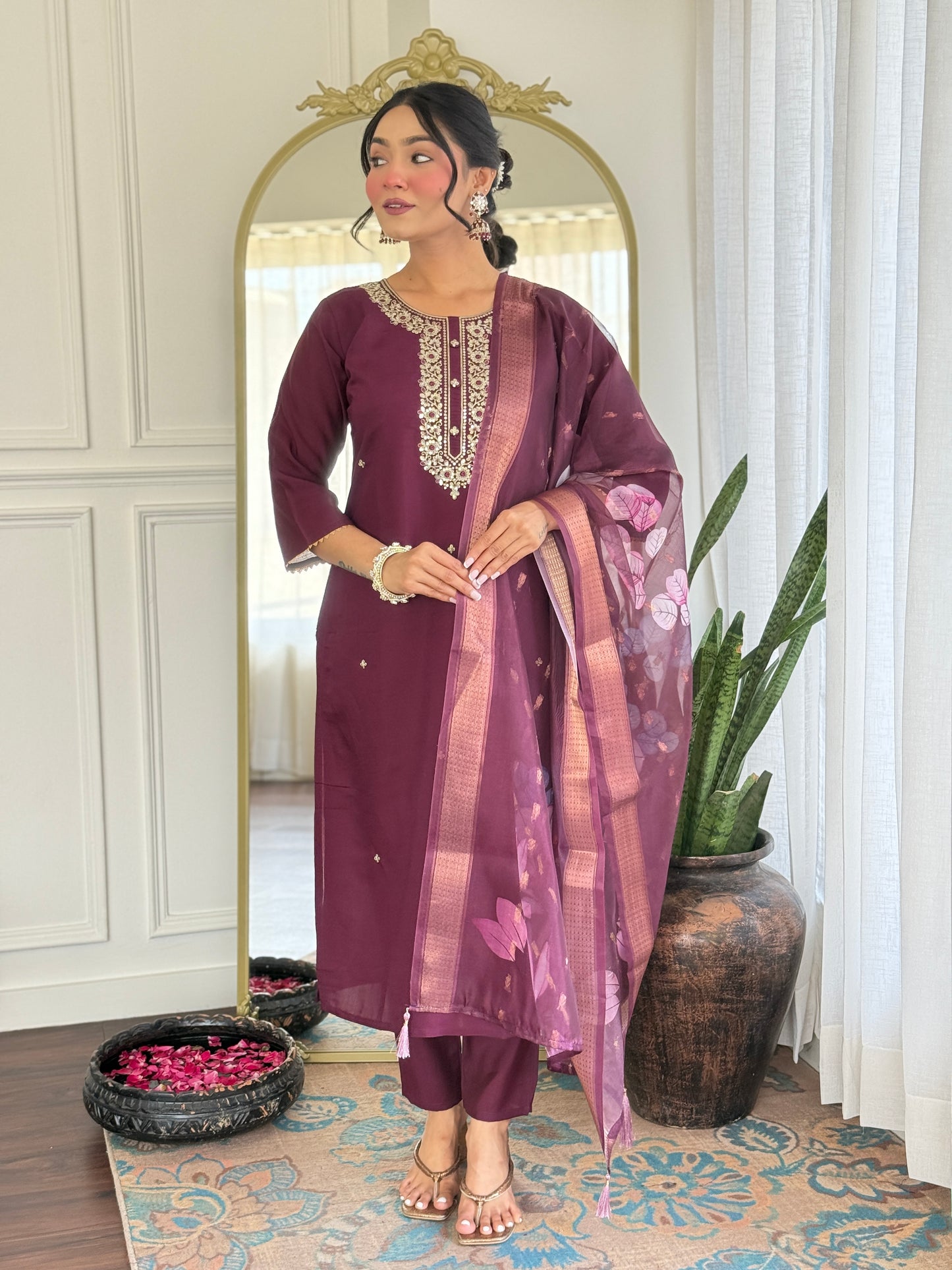 Simple yet elegant This is how we describe our latest launched dresse (NFRD631)