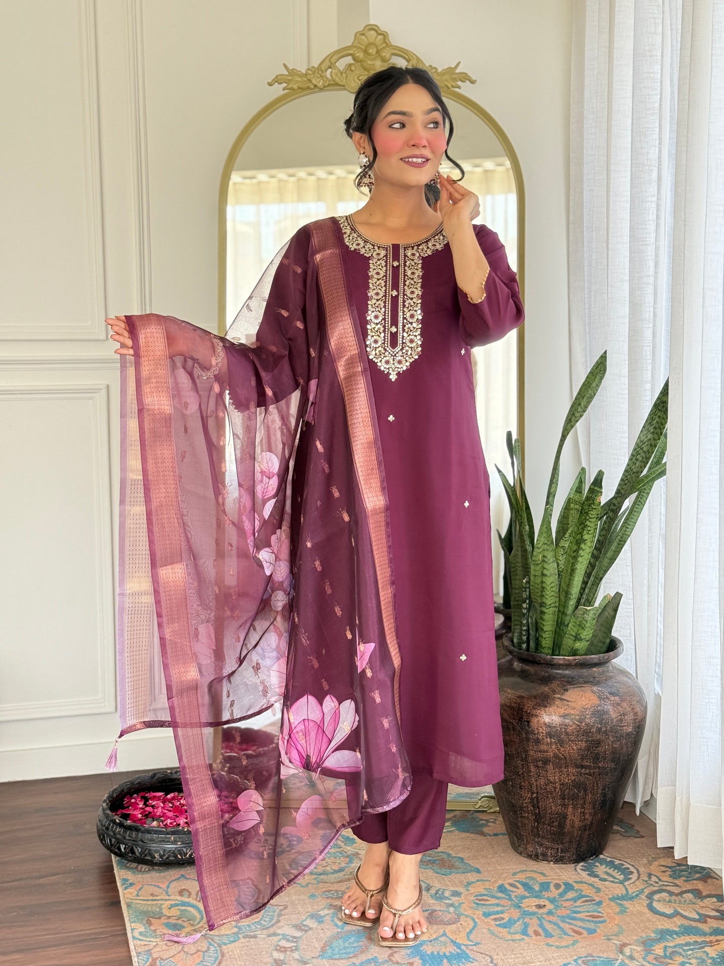 Simple yet elegant This is how we describe our latest launched dresse (NFRD631)