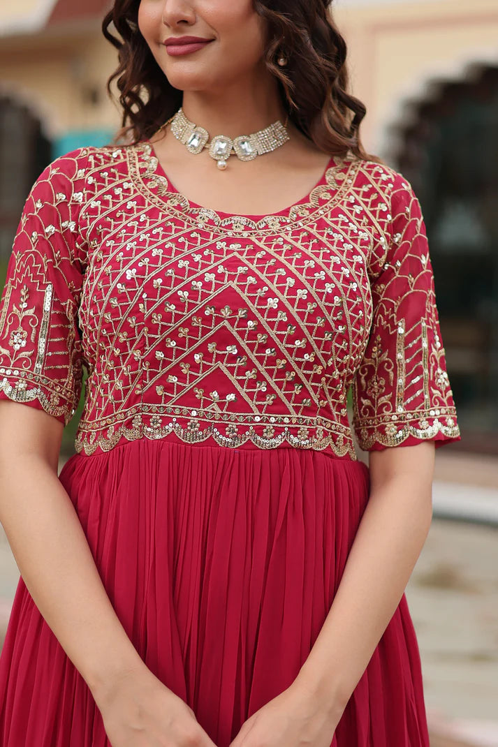 FESTIVE SPECIAL DESIGNER GOWN(WD45)