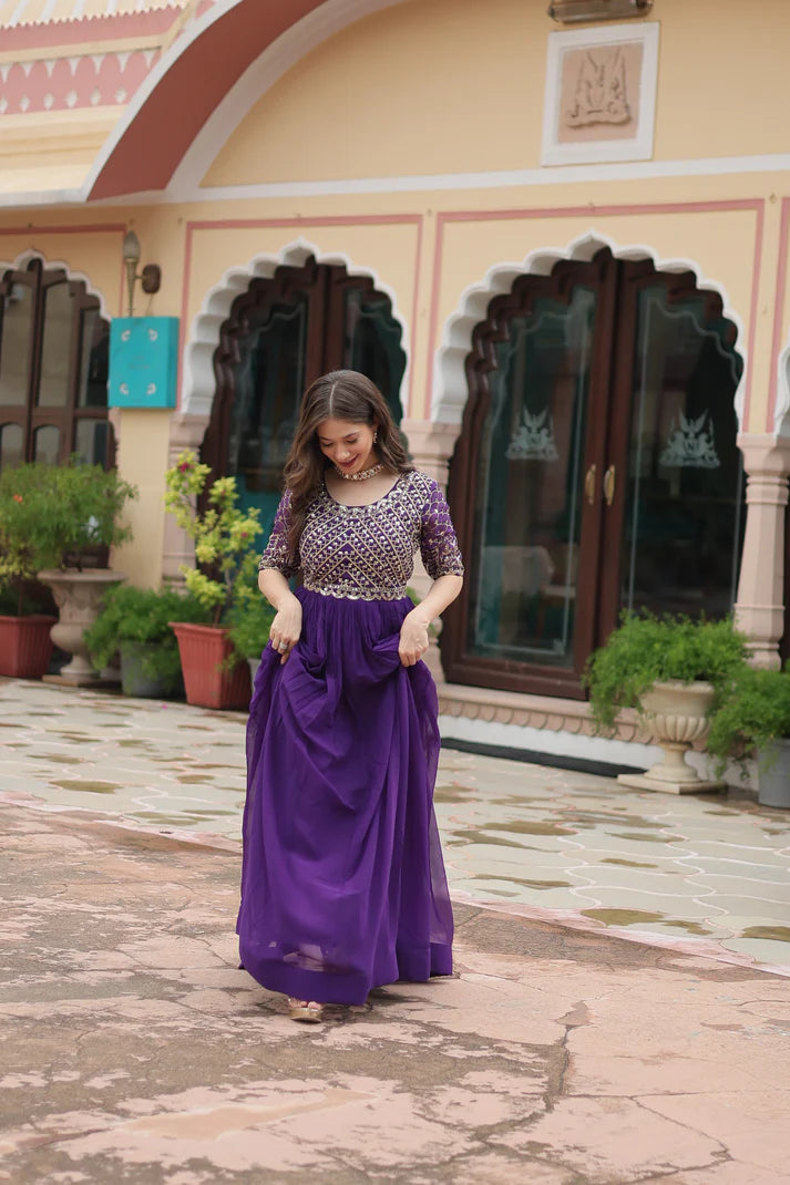 FESTIVE SPECIAL DESIGNER GOWN(WD45) (01)