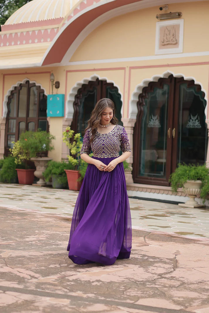 FESTIVE SPECIAL DESIGNER GOWN(WD45) (01)