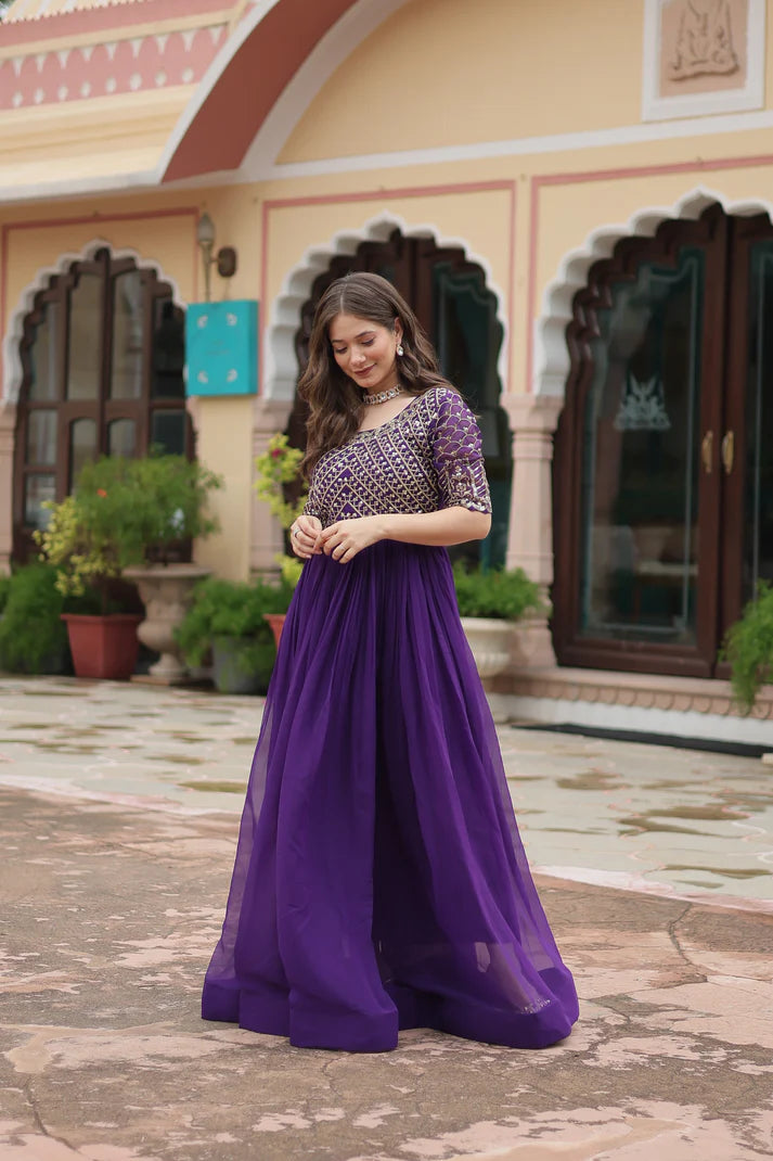 FESTIVE SPECIAL DESIGNER GOWN(WD45) (01)