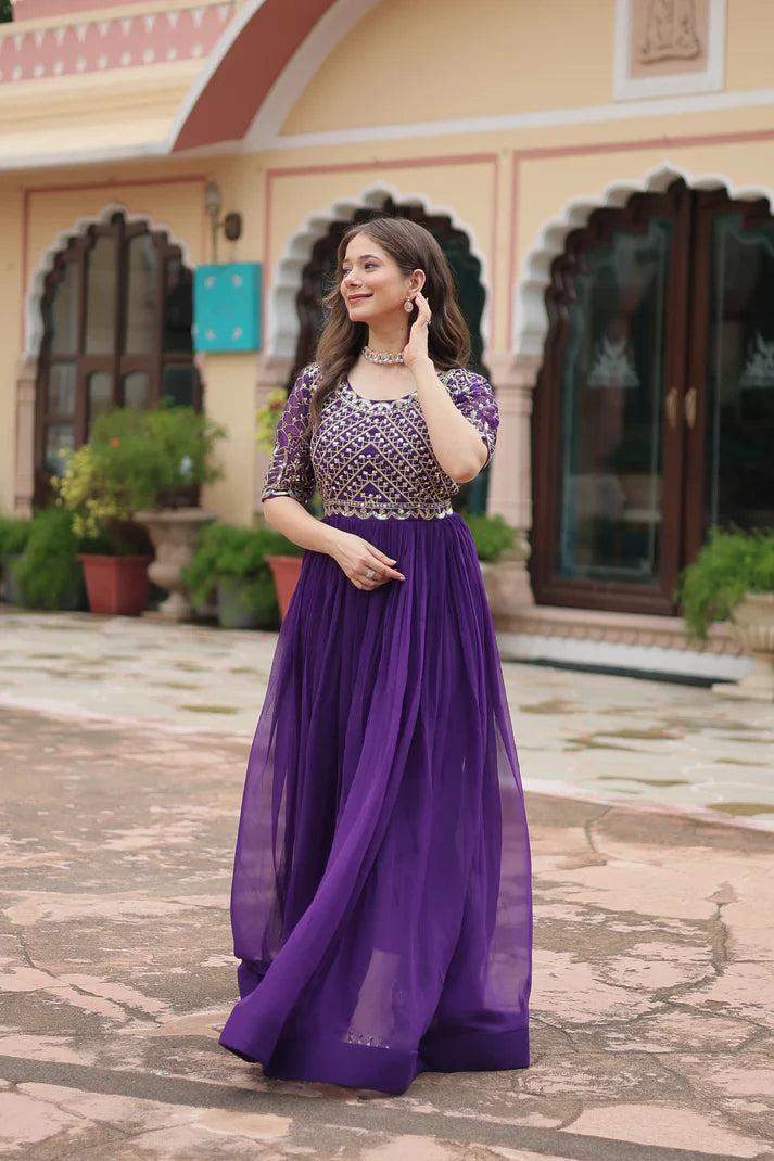 FESTIVE SPECIAL DESIGNER GOWN(WD45) (01)