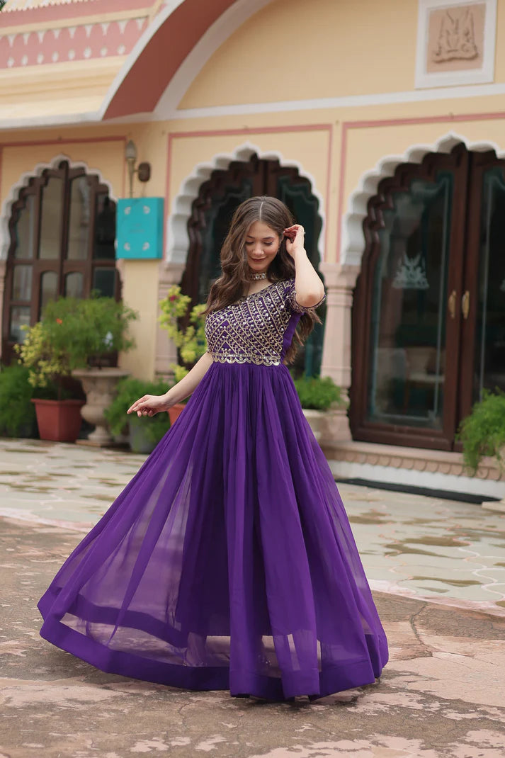 FESTIVE SPECIAL DESIGNER GOWN(WD45) (01)