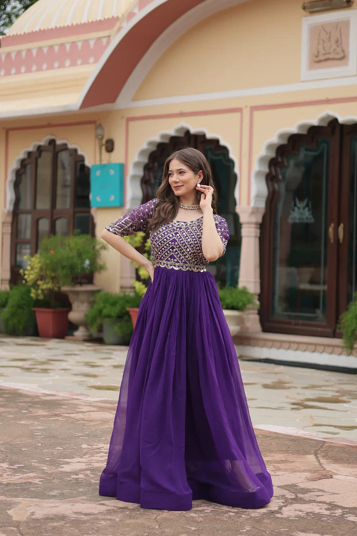FESTIVE SPECIAL DESIGNER GOWN(WD45) (01)