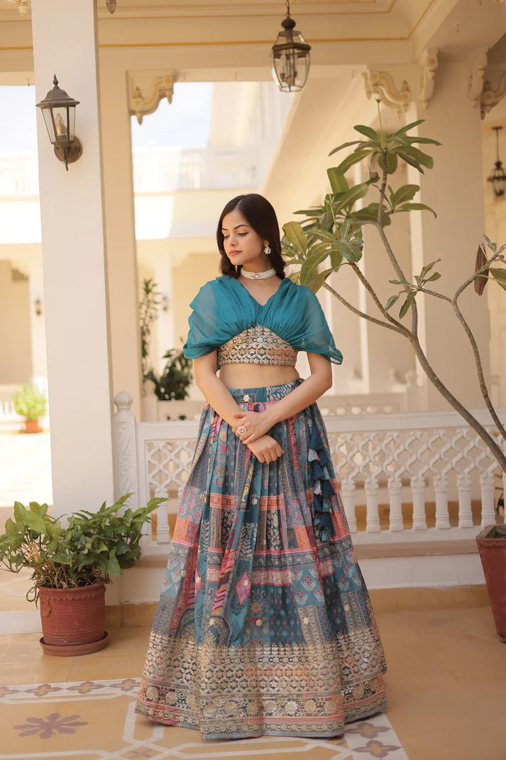 PREMIUM DESIGNER LEHENGA(WD162)