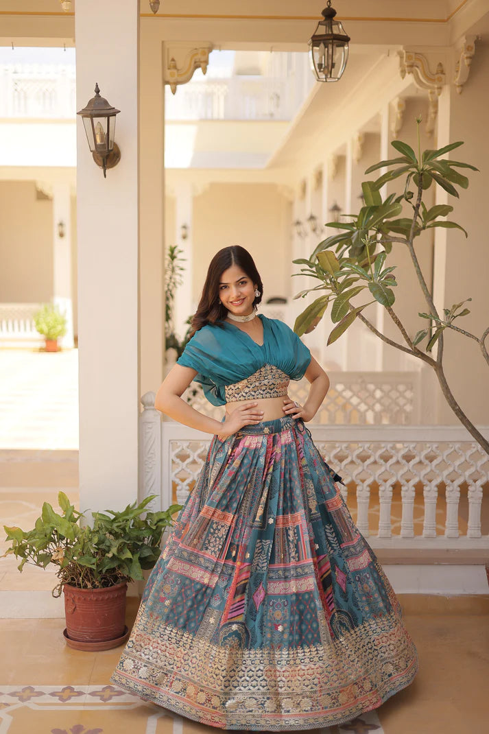PREMIUM DESIGNER LEHENGA(WD162)