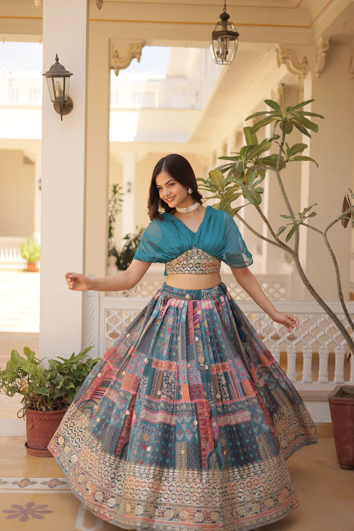 PREMIUM DESIGNER LEHENGA(WD162)