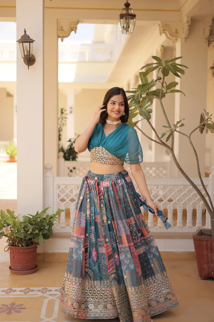 PREMIUM DESIGNER LEHENGA(WD162)