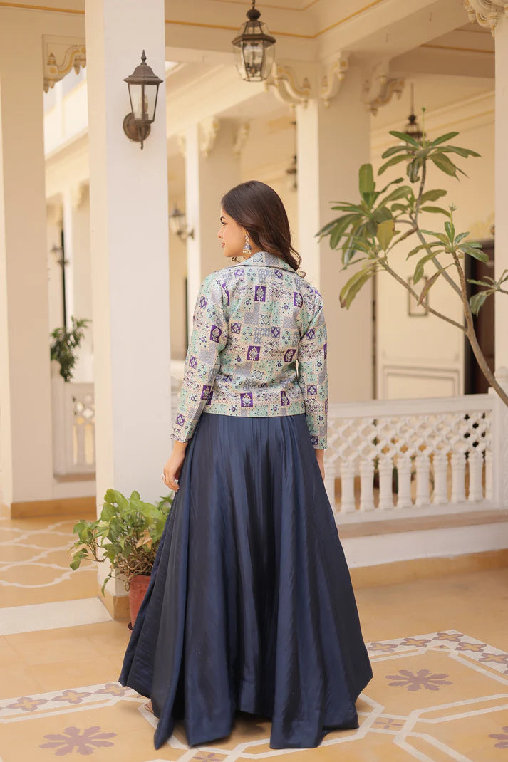 PREMIUM DESIGNER LEHENGA CHOLI WITH KOTI(WD155) (01)