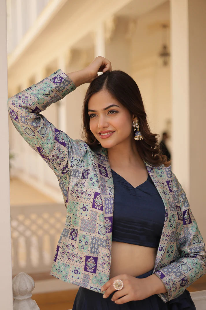 PREMIUM DESIGNER LEHENGA CHOLI WITH KOTI(WD155) (01)