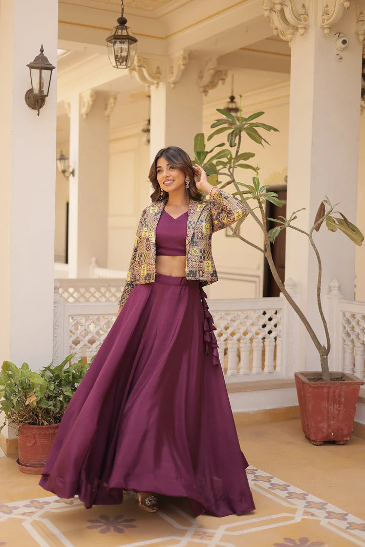 PREMIUM DESIGNER LEHENGA CHOLI WITH KOTI(WD155) (02)