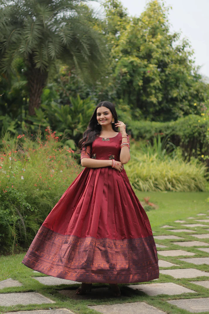 PREMIUM DESIGNER GOWN (WD39)