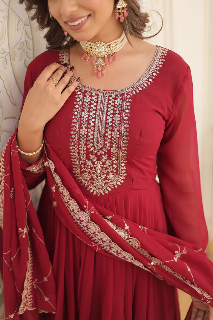 PREMIUM DESIGNER GOWN WITH DUPATTA(WD03) (04)