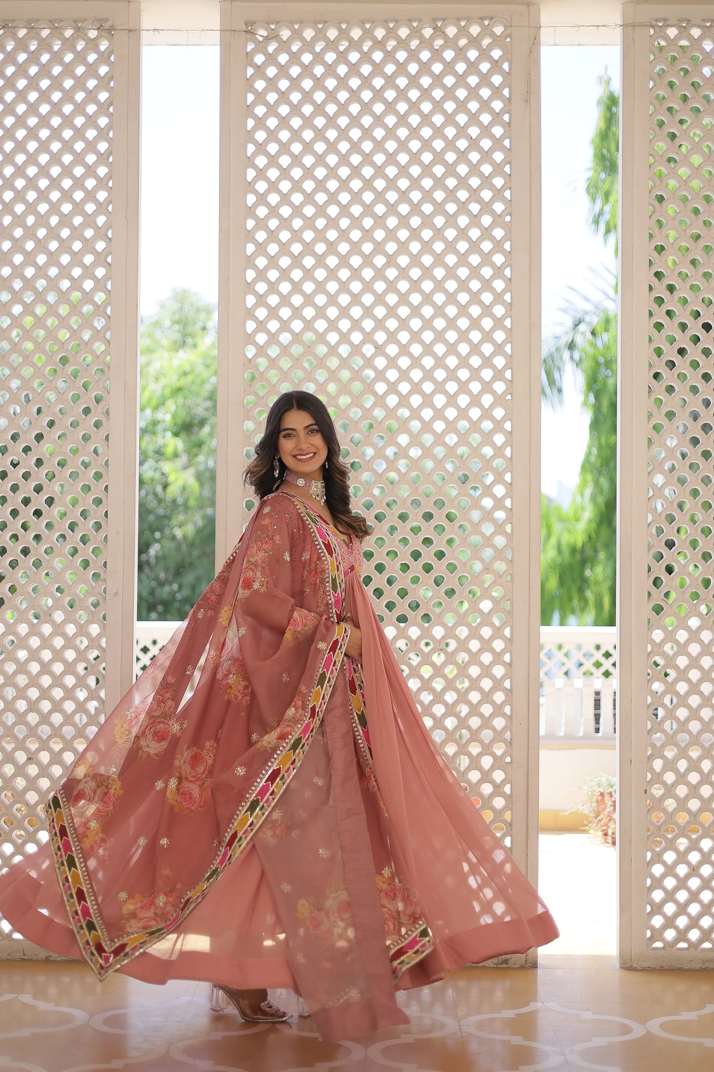 PREMIUM DESIGNER GOWN WITH DUPATTA(WARED342)