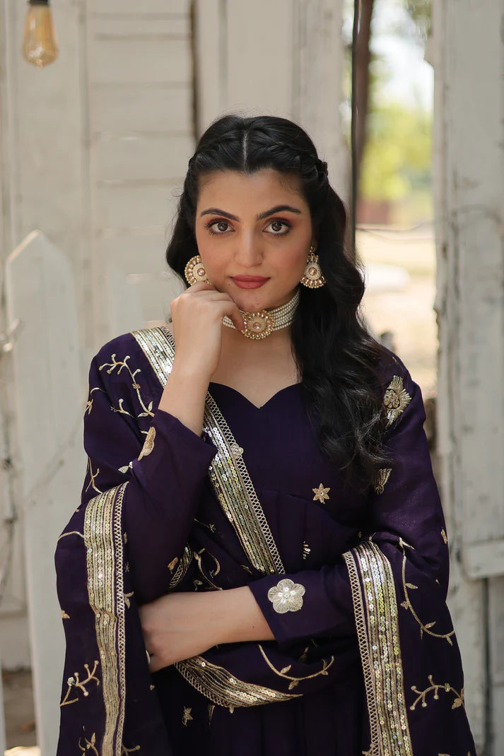 PREMIUM DESIGNER GOWN WITH DUPATTA(WD44)