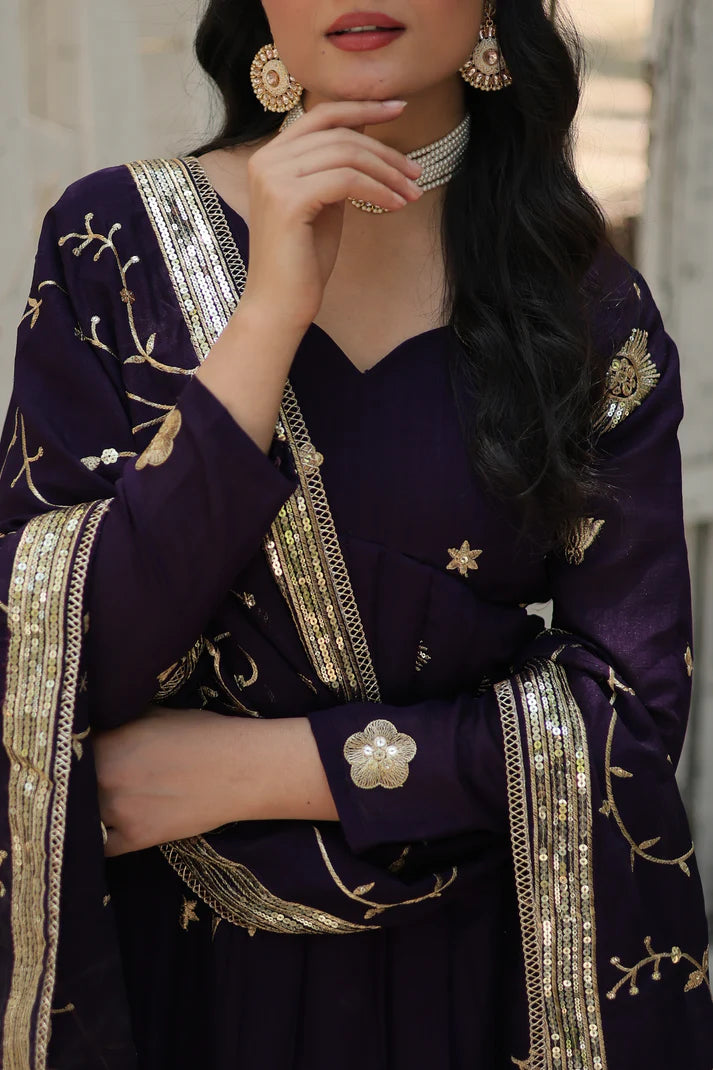 PREMIUM DESIGNER GOWN WITH DUPATTA(WD44)