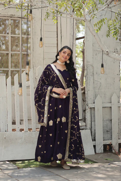 PREMIUM DESIGNER GOWN WITH DUPATTA(WD44)