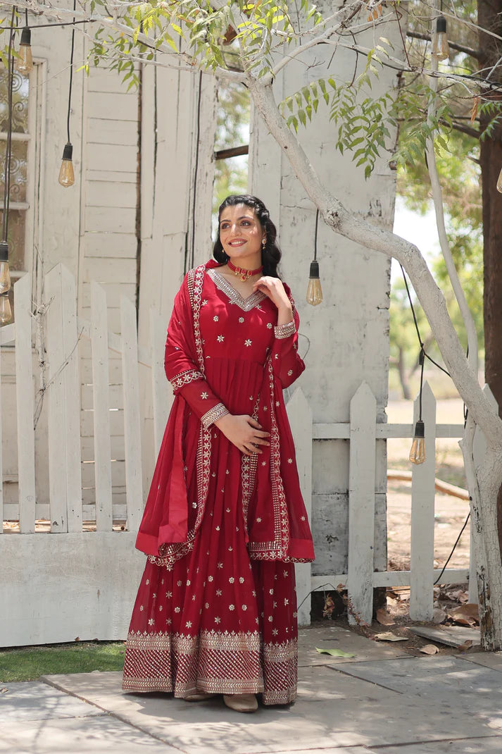 PREMIUM DESIGNER GOWN WITH DUPATTA(WD24) (01)