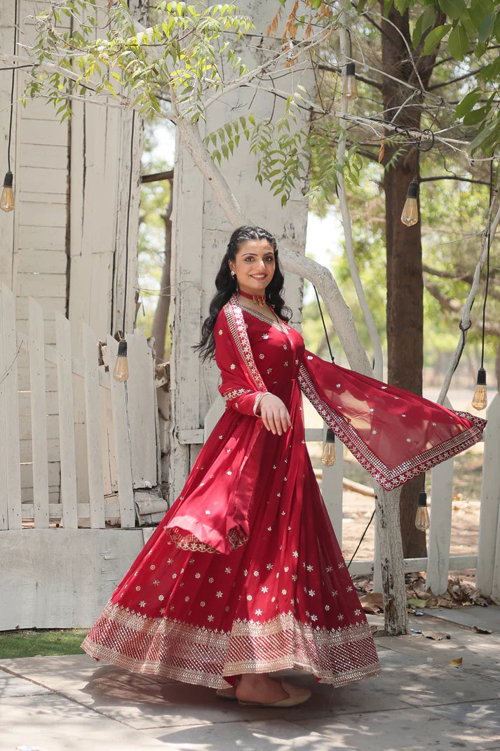 PREMIUM DESIGNER GOWN WITH DUPATTA(WD24) (01)