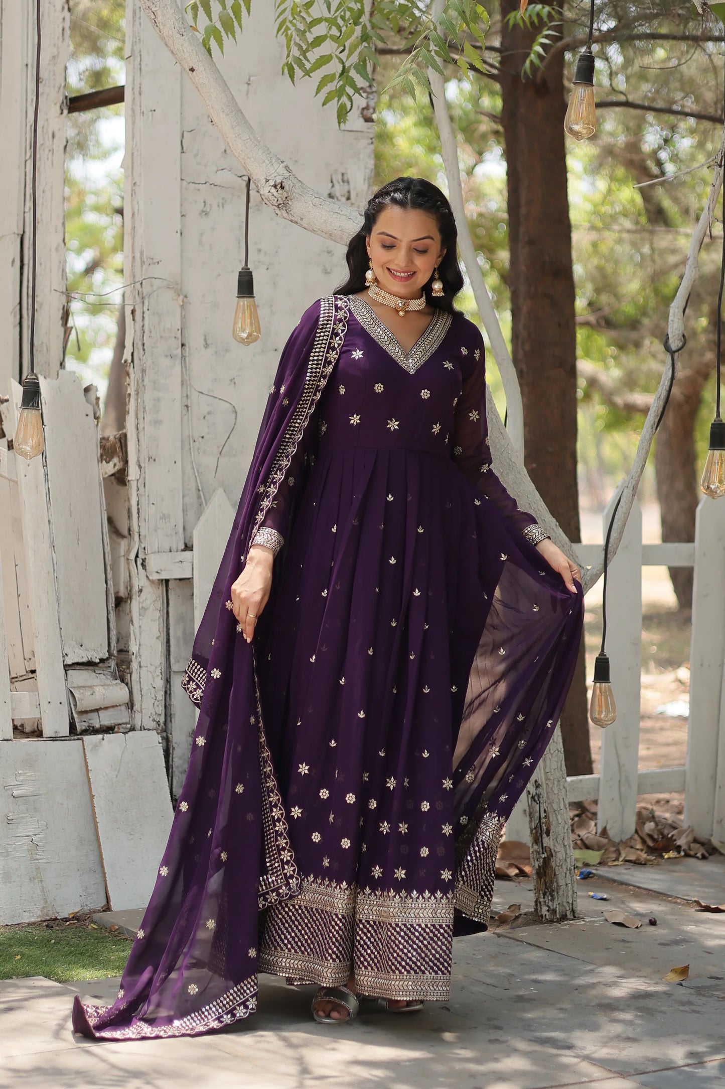 PREMIUM DESIGNER GOWN WITH DUPATTA(WD24)