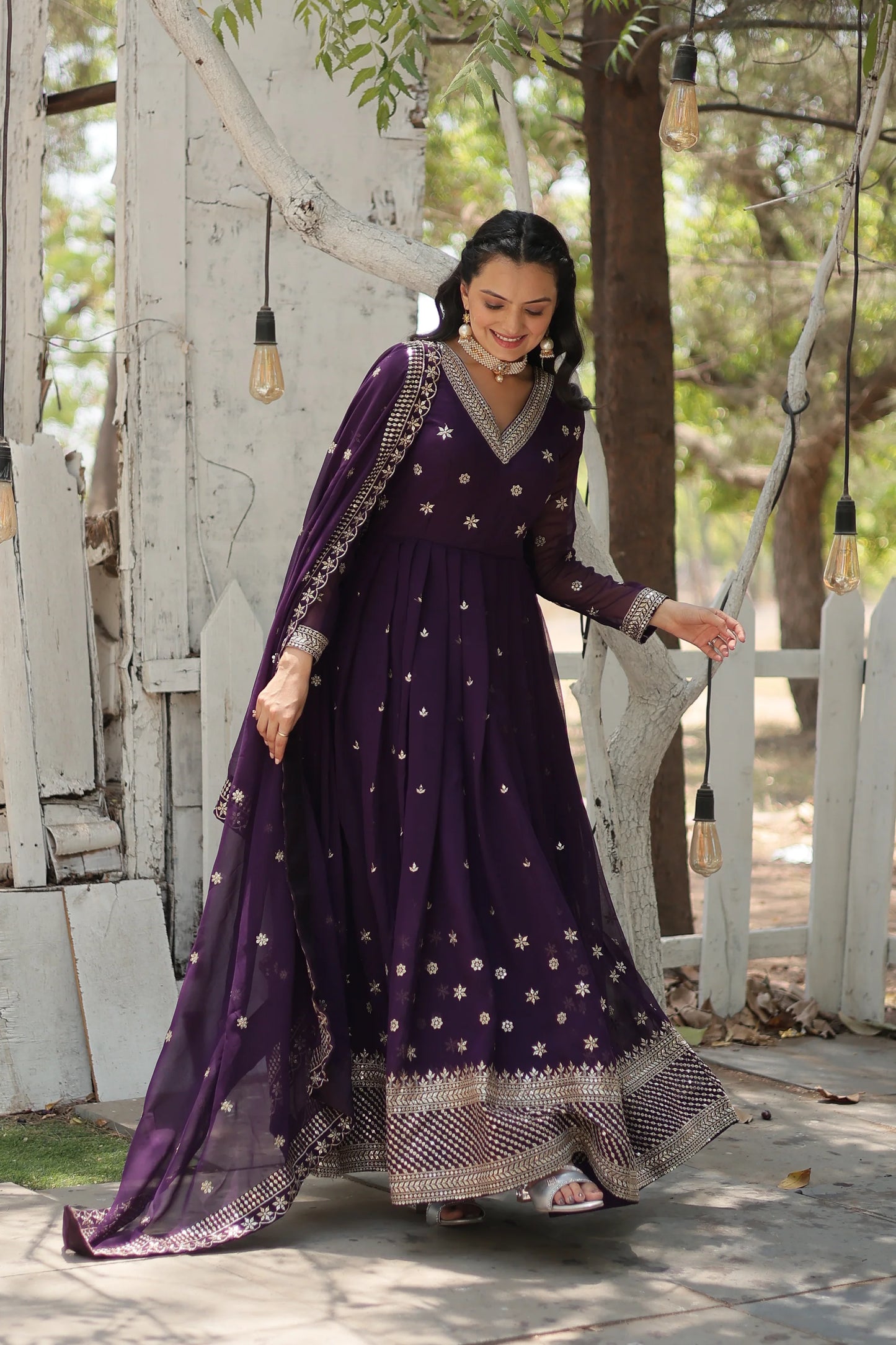 PREMIUM DESIGNER GOWN WITH DUPATTA(WD24)