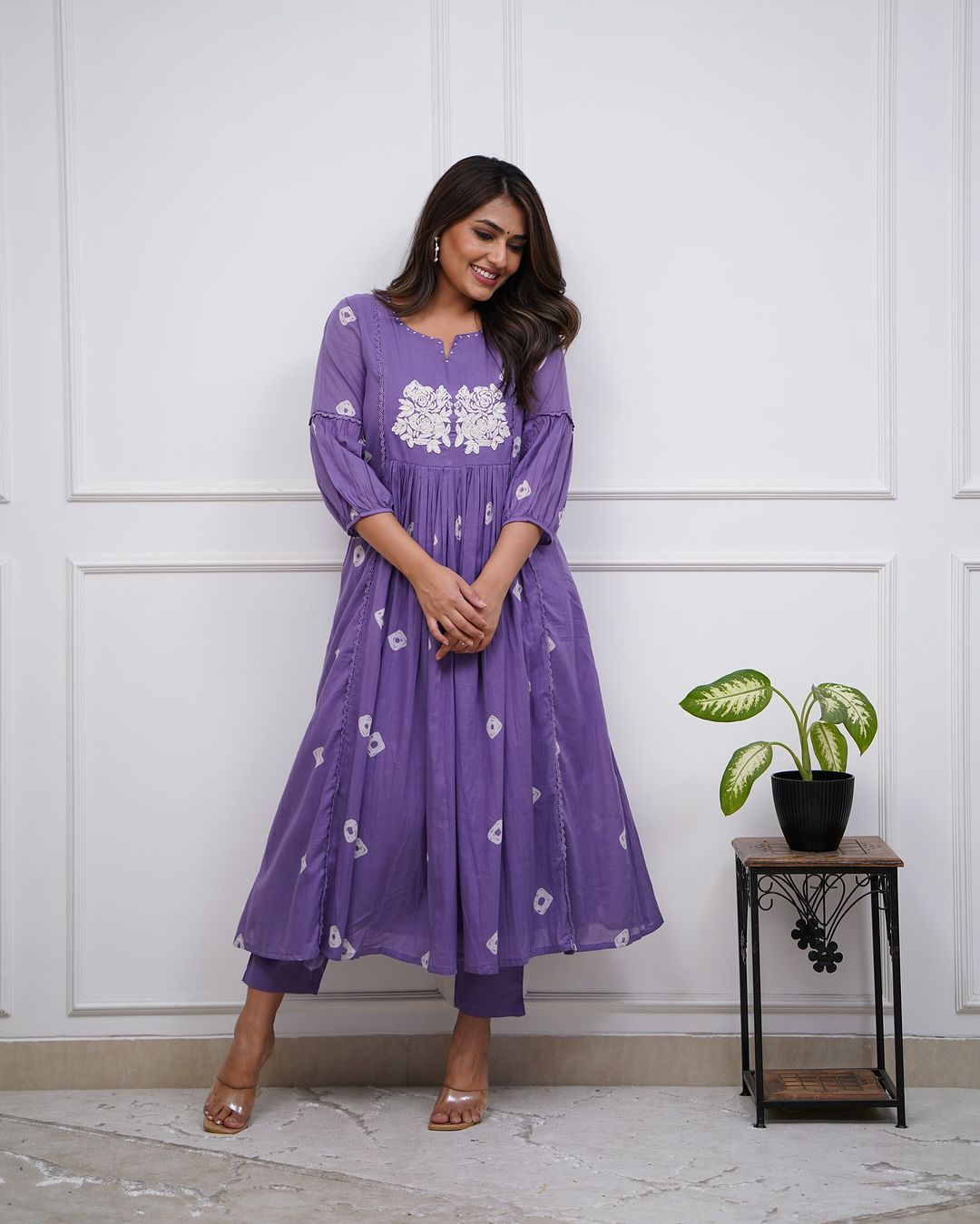 💃Enjoy New Premium Kurta Pant set with Premium Cotton Fabric ❤️ (WACD011