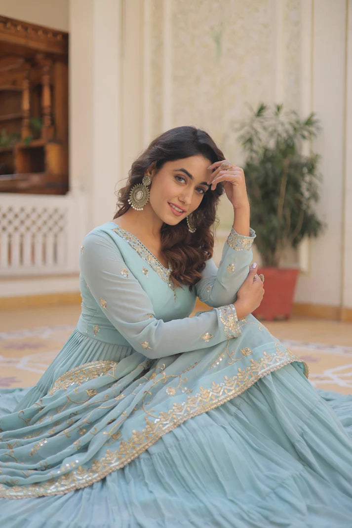 premium gown with dupatta(WD15) (03)
