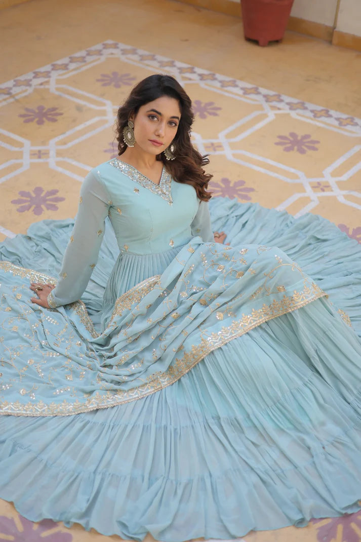 premium gown with dupatta(WD15) (03)