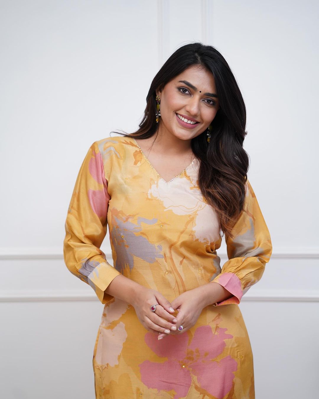 💃Enjoy New Floral Kurta Pant set with amazing lace Work ❤️ (WACD05)