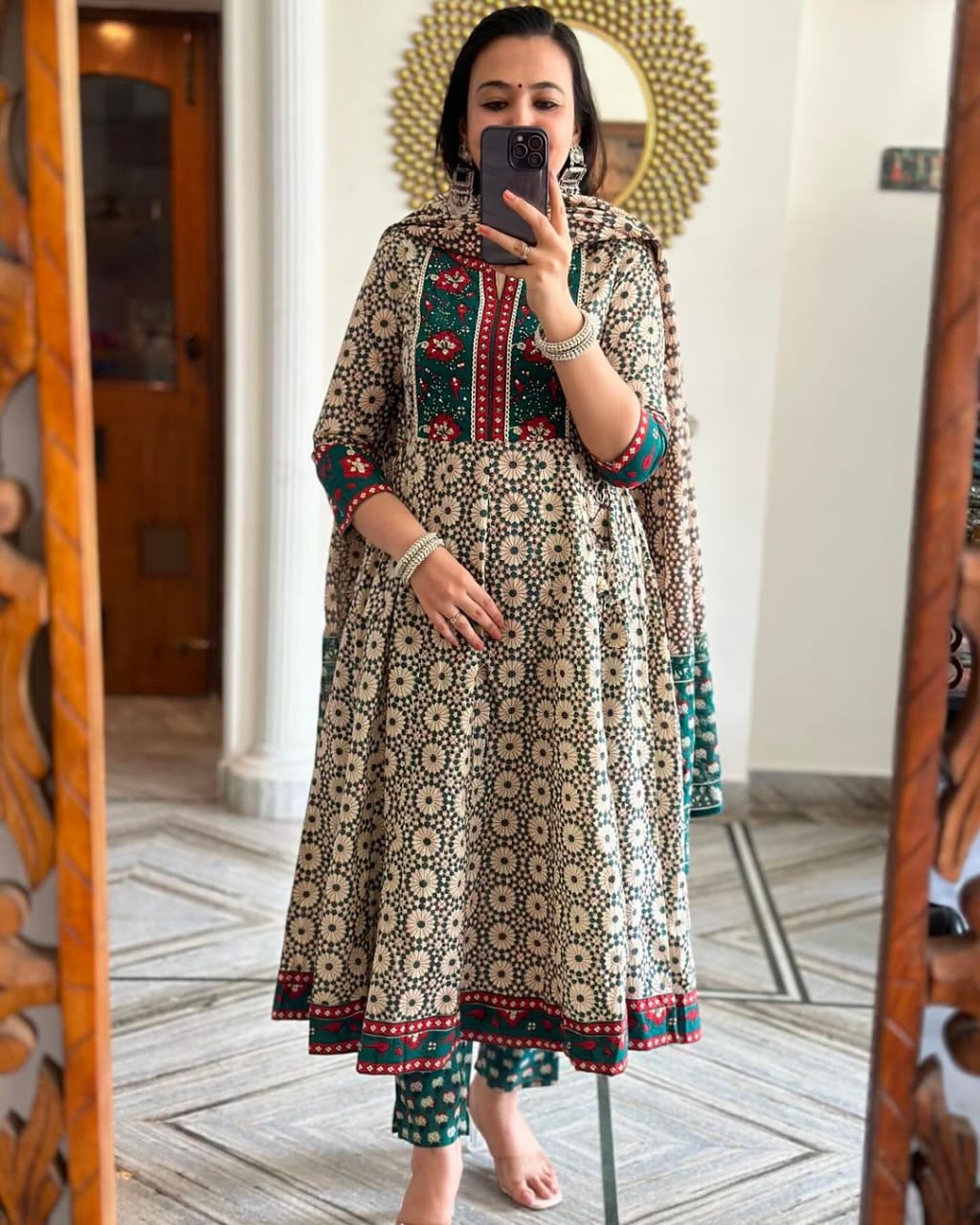 New arrival 💓💓 We are here to spread some magic to your ethnic Heavy Cotton (WARED220)