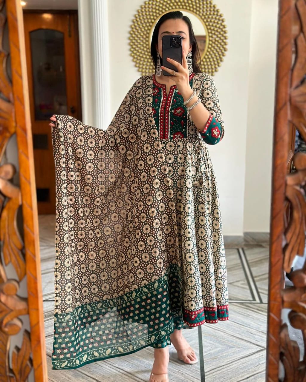 New arrival 💓💓 We are here to spread some magic to your ethnic Heavy Cotton (WARED220)