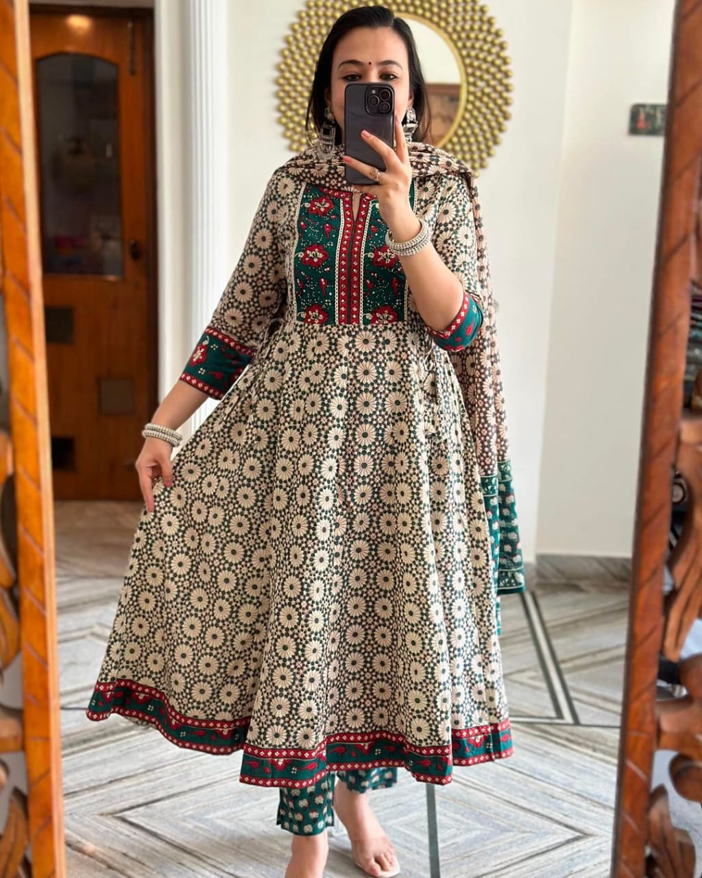 New arrival 💓💓 We are here to spread some magic to your ethnic Heavy Cotton (WARED220)