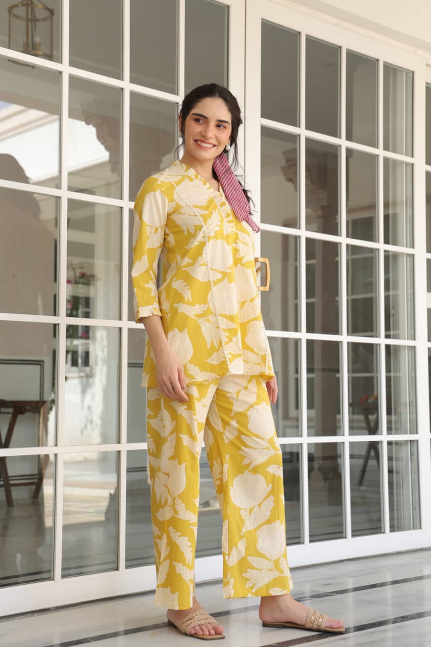 Stylish printed cord sets for this Summer which gives you a cool n stylish look (WACD50)