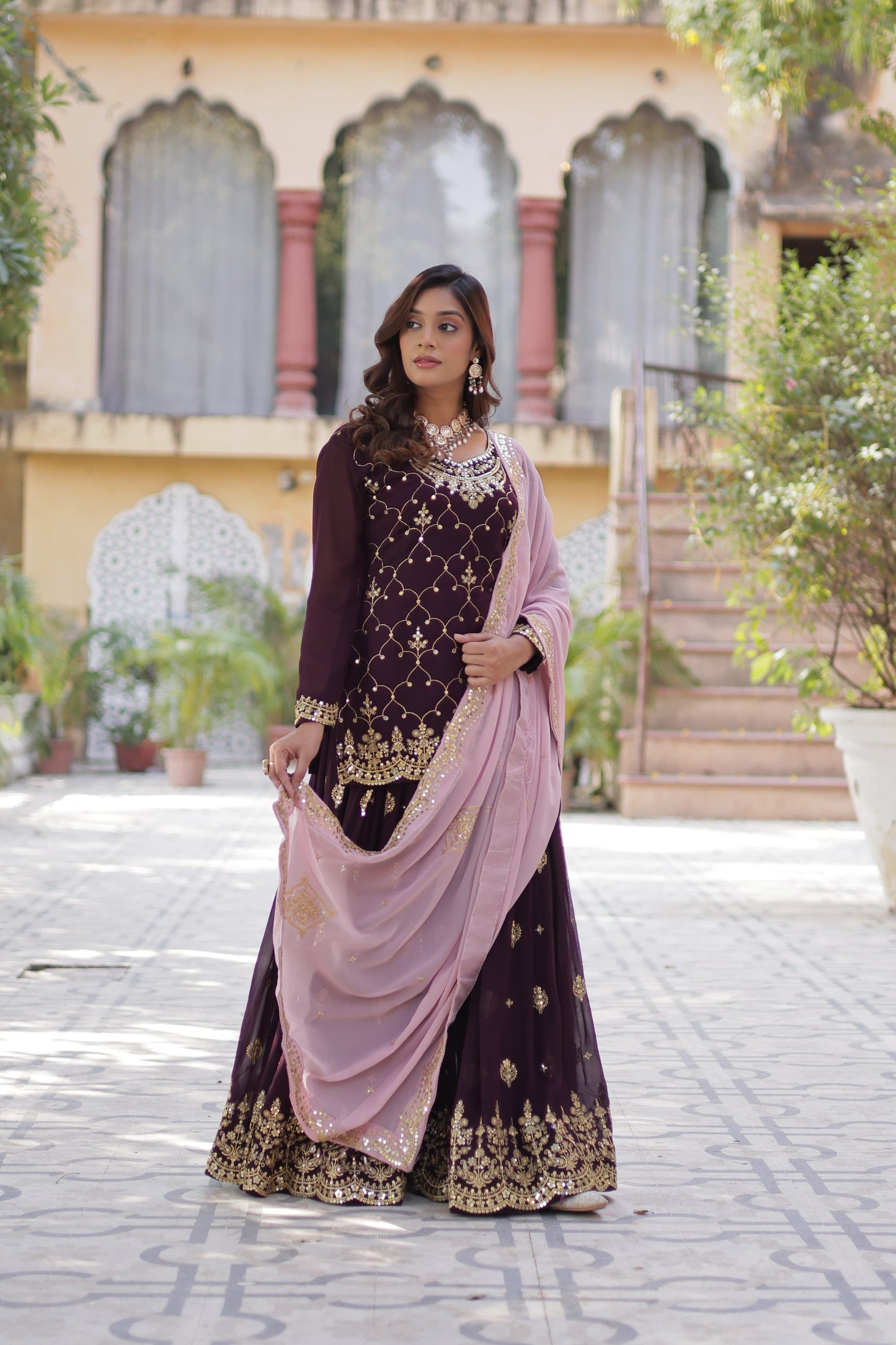 .π PREMIUM DESIGNER READYMADE KURTI-PLAZOO-DUPATTA COLLECTIONS. π₯°