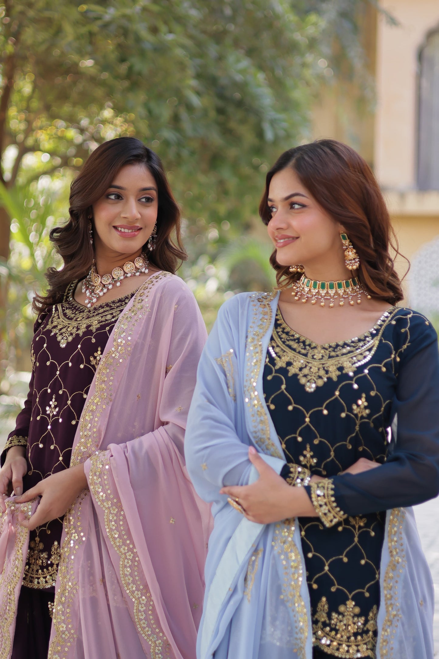 .π PREMIUM DESIGNER READYMADE KURTI-PLAZOO-DUPATTA COLLECTIONS. π₯°