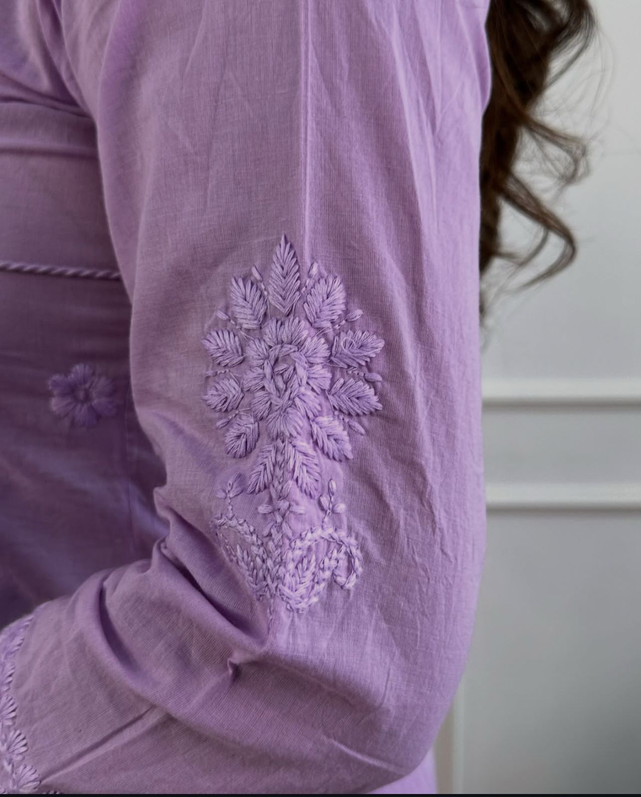 ✨✨Shop this beautiful cotton chikankari angrakha style pant sets perfect for this summer✨✨(WARED31)