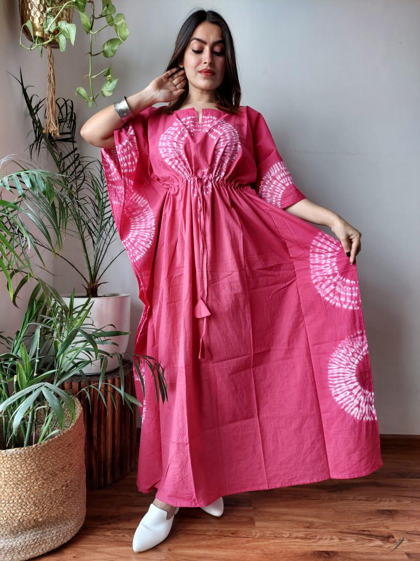 Exclusive New Added Hand Block printed KAFTAN 🔸️Authentic PRINT, with natural colours.